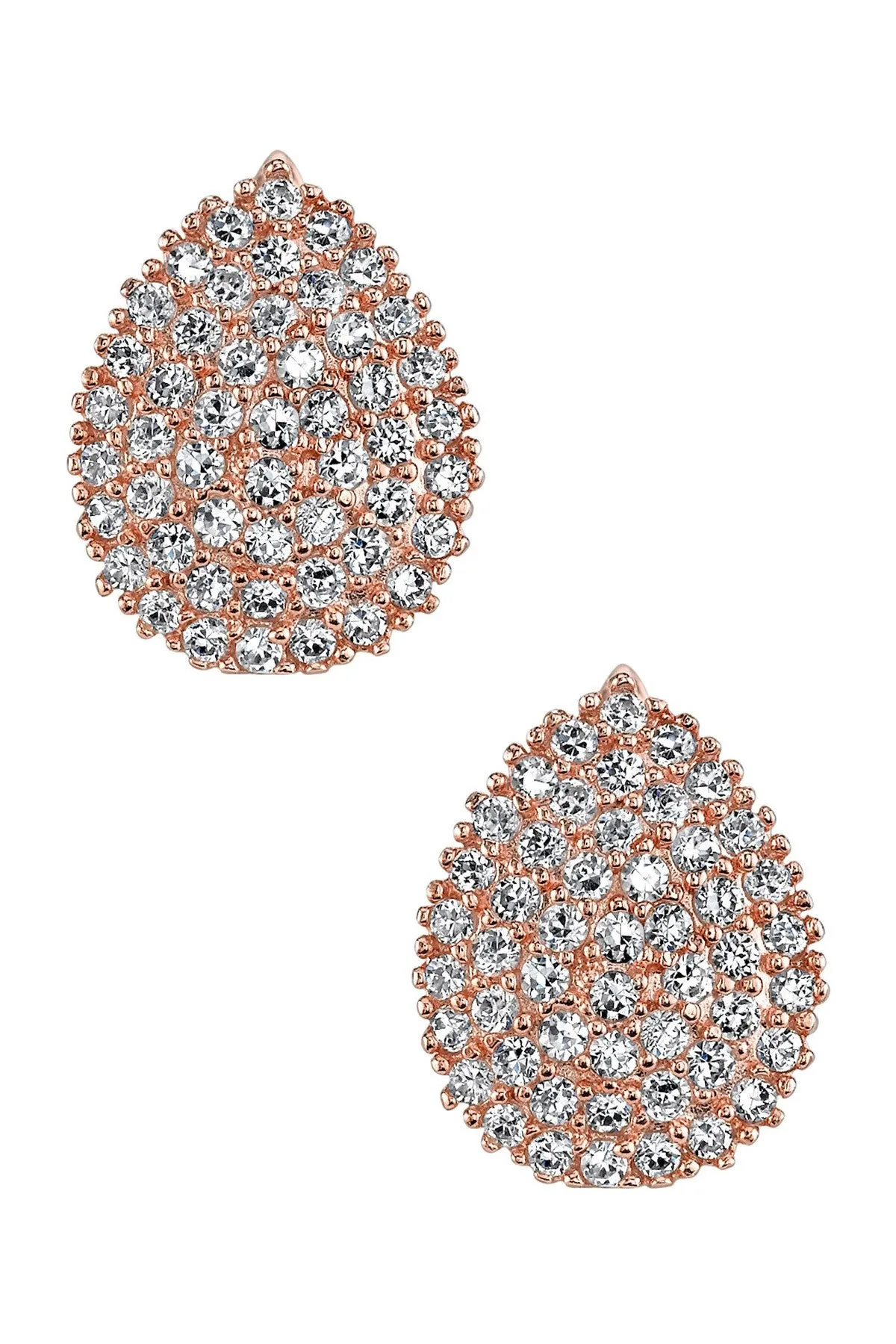 Elise Pear Shaped Stud Earrings