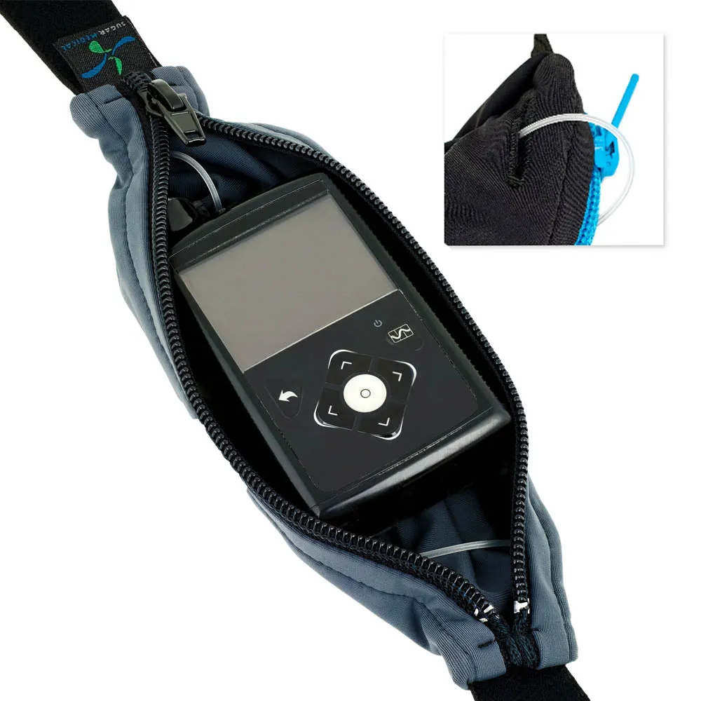 Exclusive Sugar Medical Adult SPIbelt® With A Pass-Through Hole- Anthracite