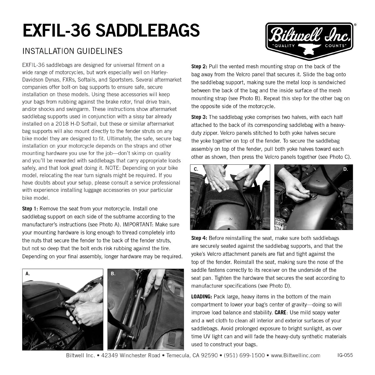 EXFIL-36 Saddlebag Replacement