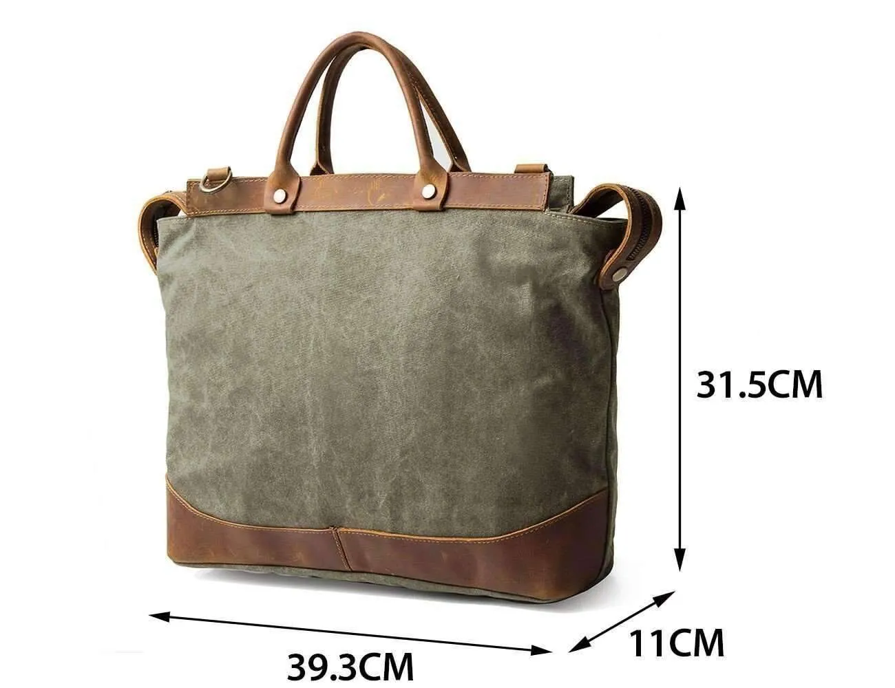 Exotic Genuine Leather Laptop Briefcase Bag