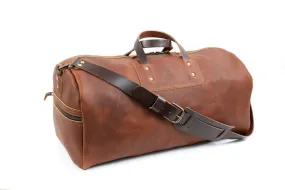 EXPEDITION LEATHER DUFFLE BAG