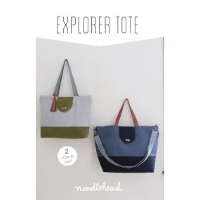 Explorer Tote Bag Pattern