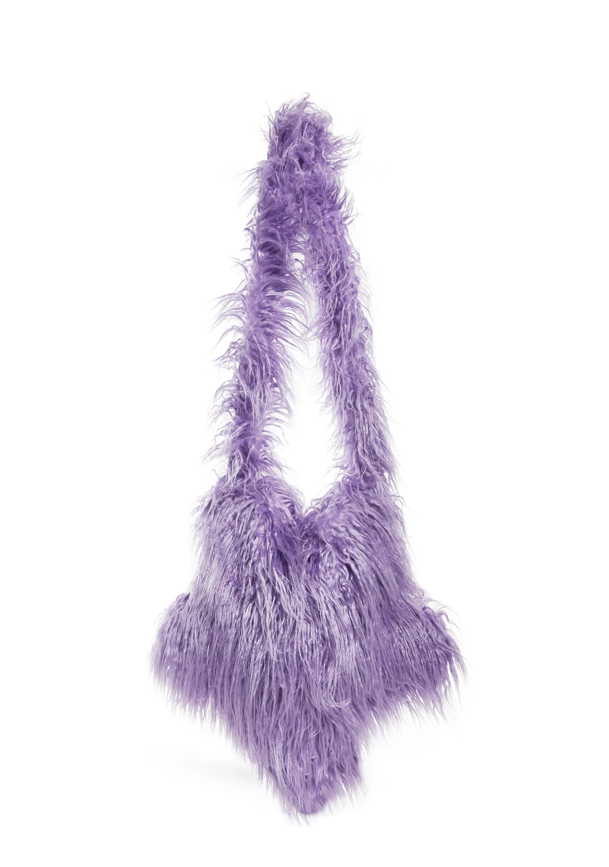 Falling Like Stars Faux Fur Crossbody Bag