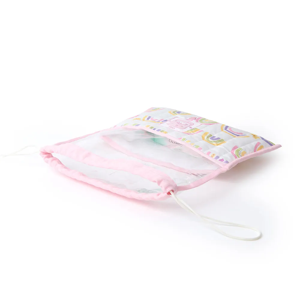 Fancy Fluff Organic Shoe Bag - Rainbow Dreams