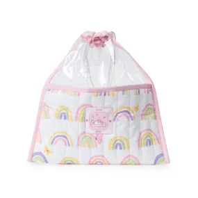 Fancy Fluff Organic Shoe Bag - Rainbow Dreams