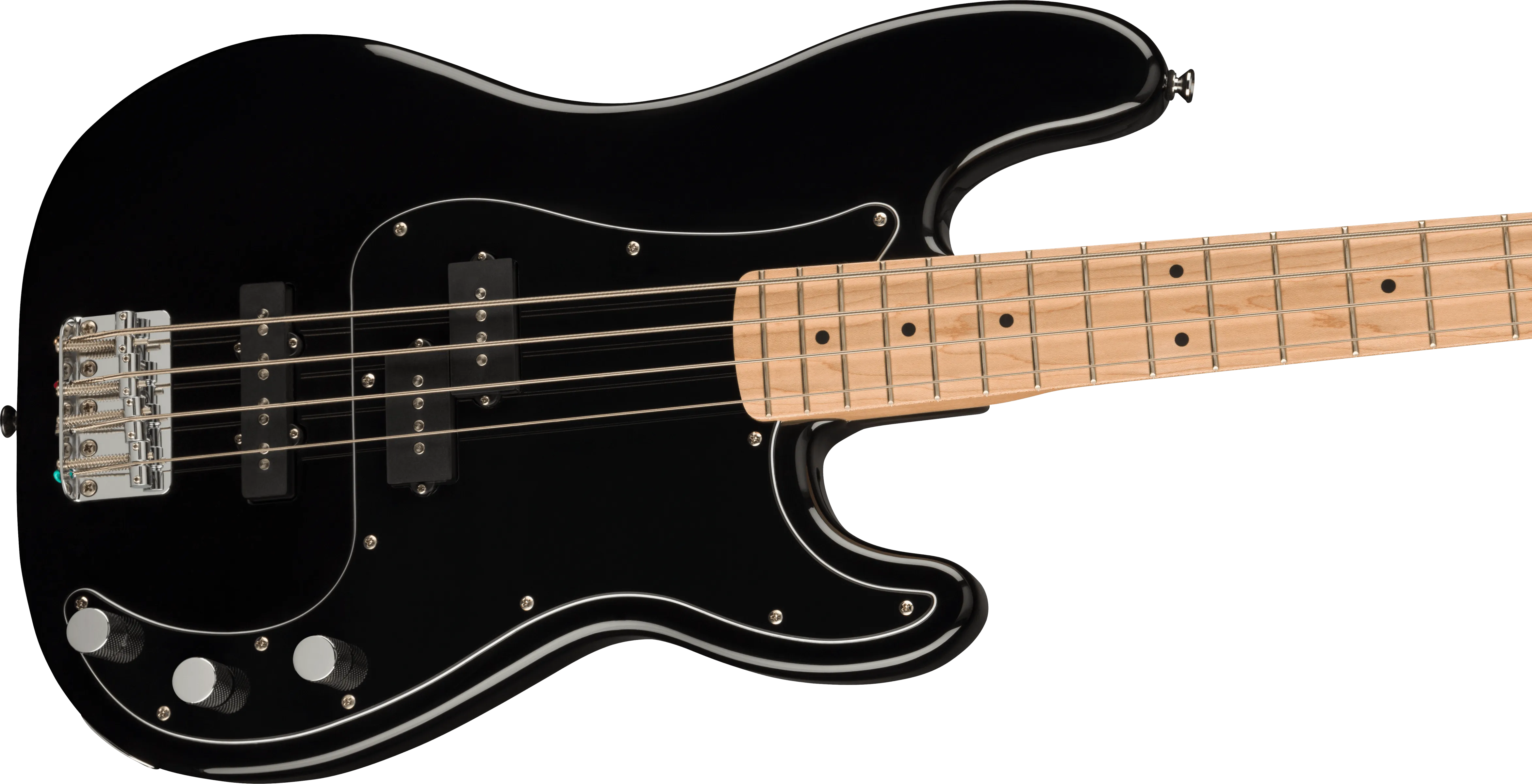 Fender Squier Affinity Series Precision Bass PJ Pack - Black & Rumble 15