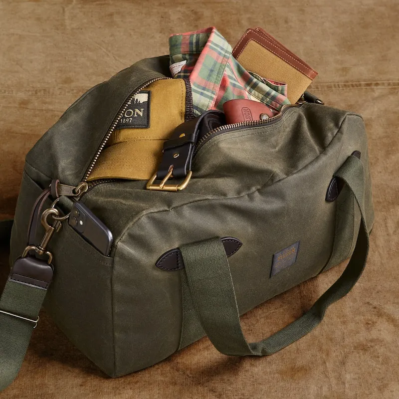 Filson - Small Tin Cloth Duffle - Otter Green