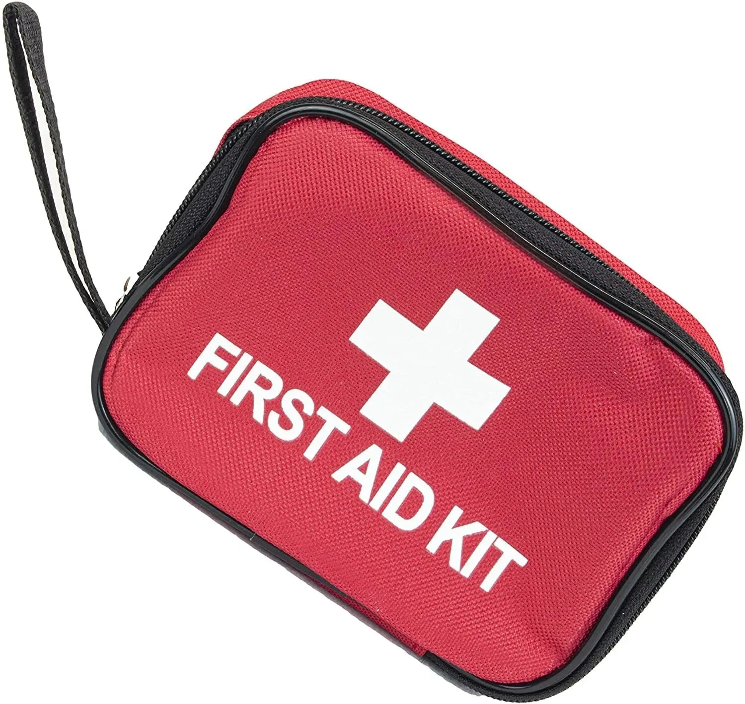 First Aid Kit, 45 Pieces, Emergency Medical Bag, Red, Medical Pouch