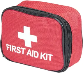 First Aid Kit, 45 Pieces, Emergency Medical Bag, Red, Medical Pouch