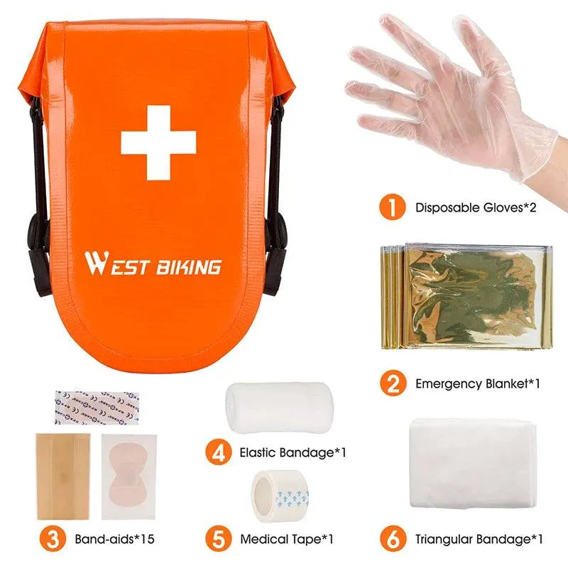 First Aid Kit Emergency Medical Supplies Waterproof Cycling Bag Outdoor Survival Kit For Home Camping Hiking Travel