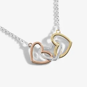 Florence Linked Hearts Necklace 5890