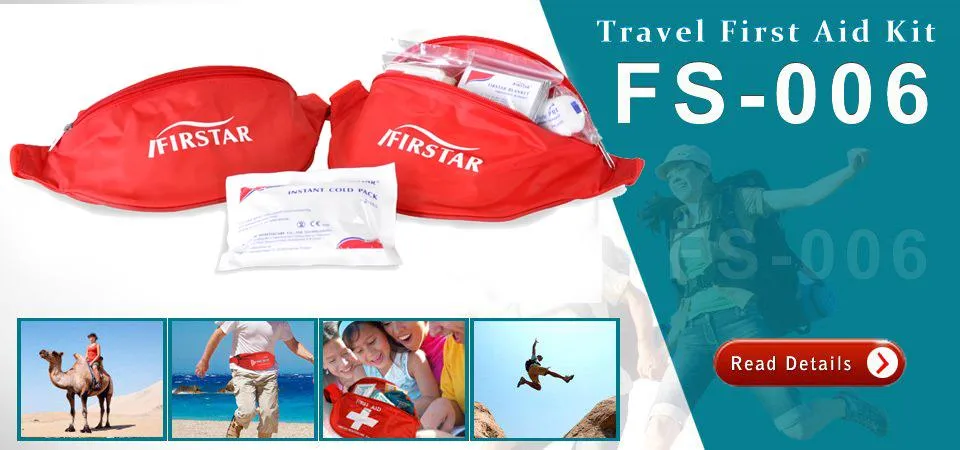 FS006 First Aid Kit Travel Pouch