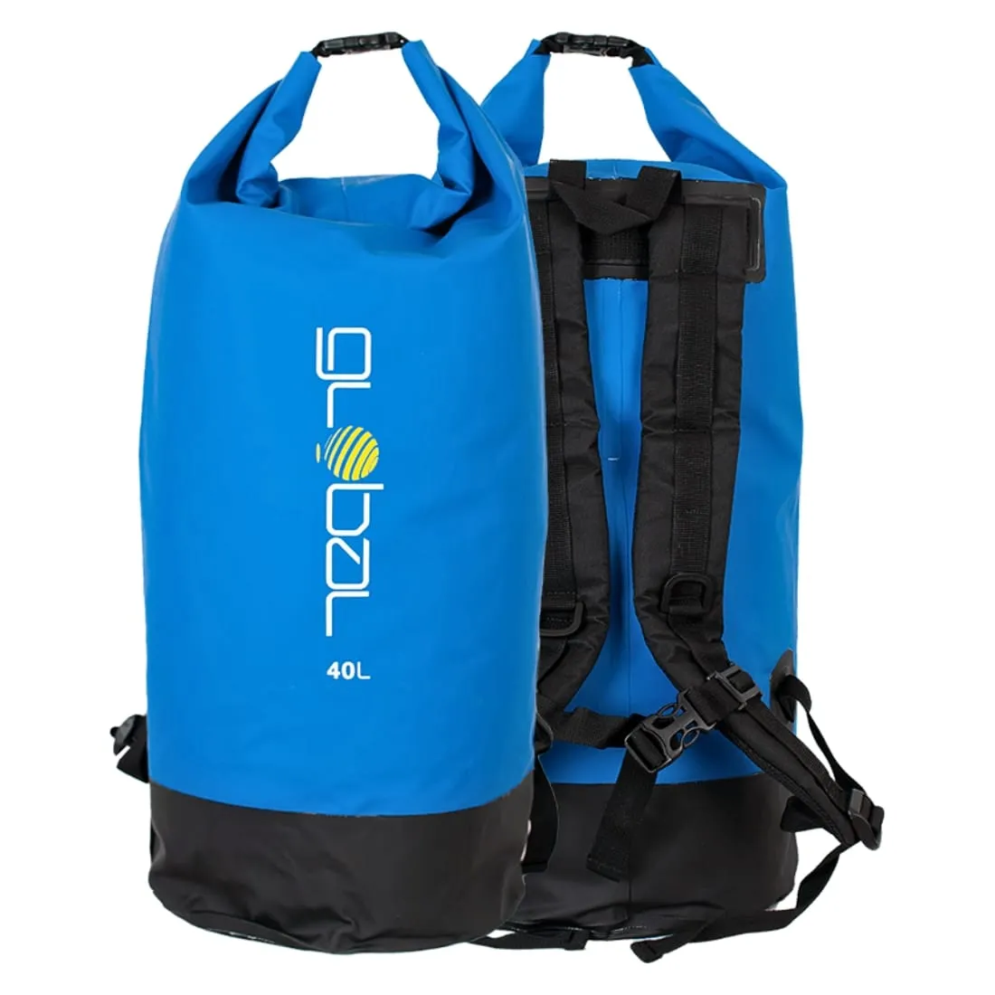 Global 40L Dry Bag Backpack - Blue