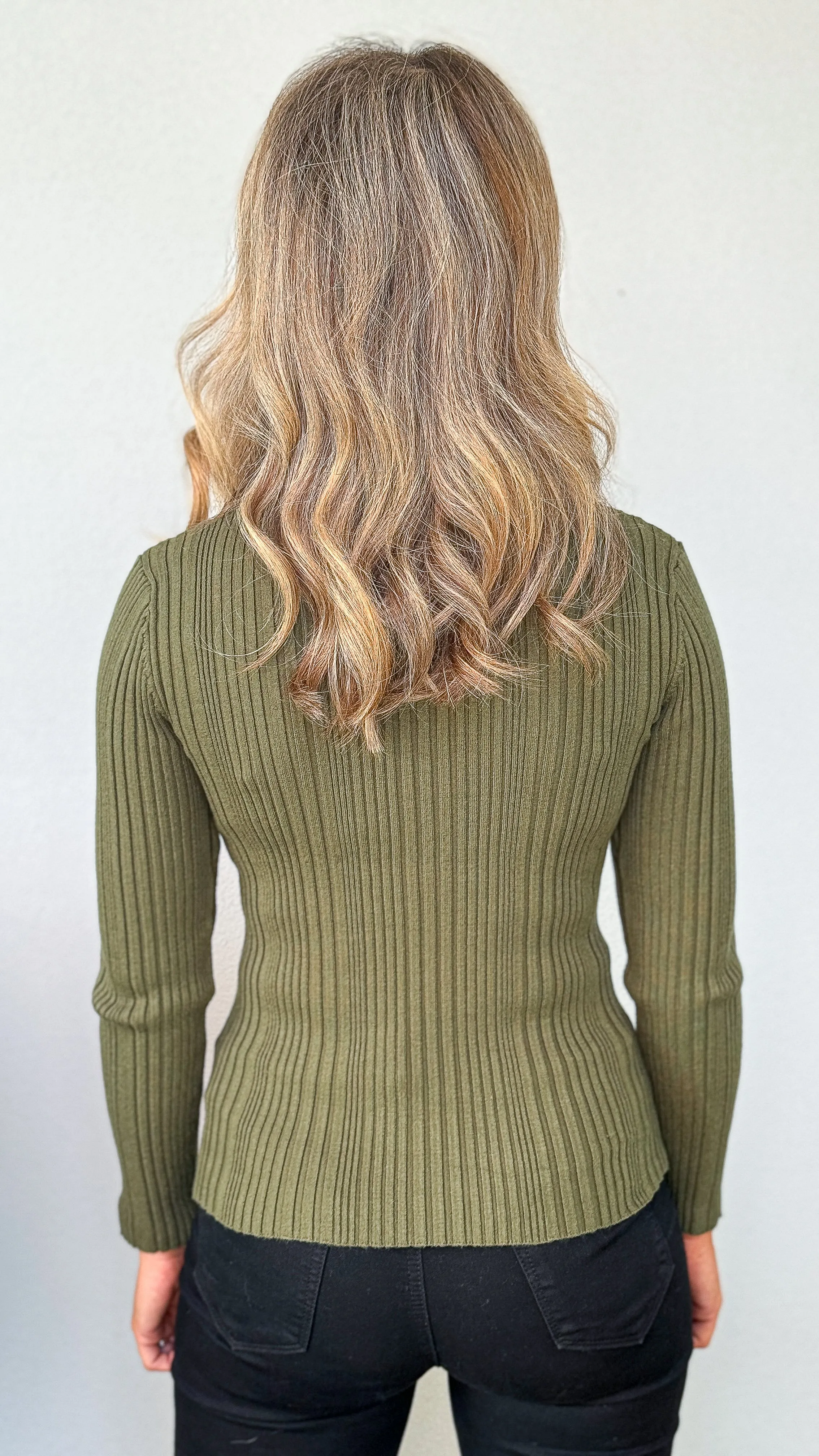 Greta Long Sleeve - Olive