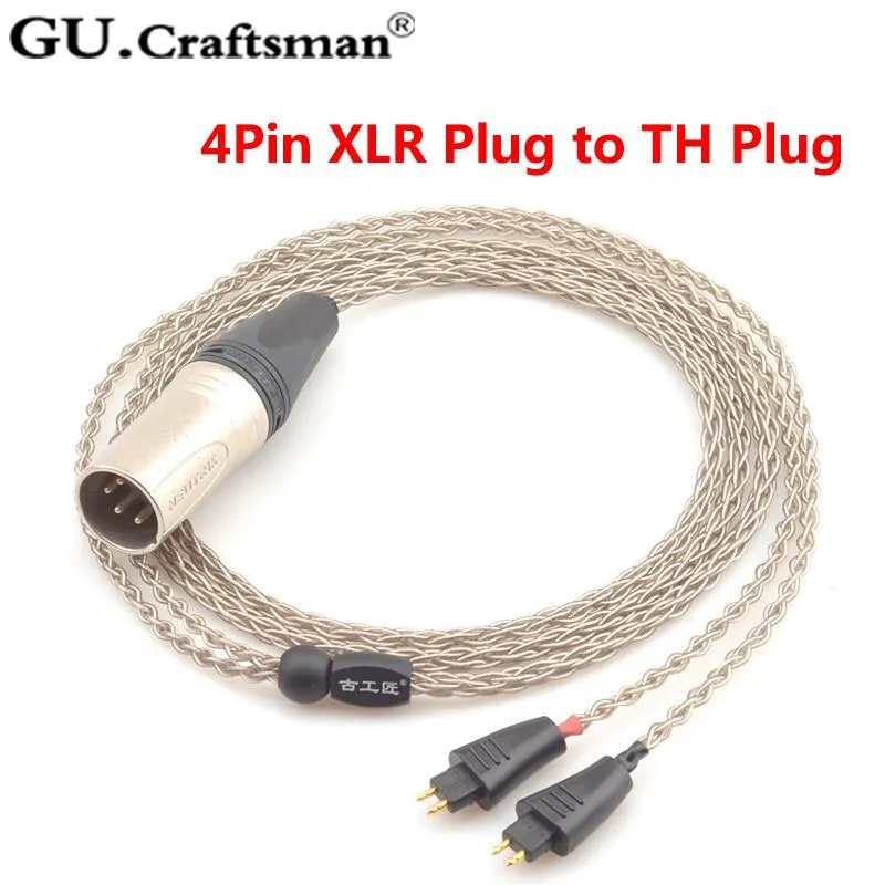 GUCraftsman 6N Silver Upgrade Cable for TH610 TH900 MK2 TH909