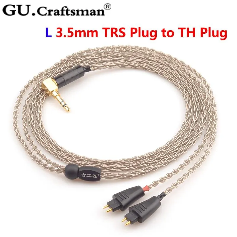 GUCraftsman 6N Silver Upgrade Cable for TH610 TH900 MK2 TH909