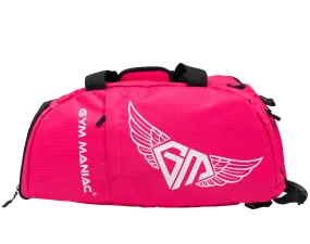 Gym Maniac Gm 3-Way Gym Bag - Pink