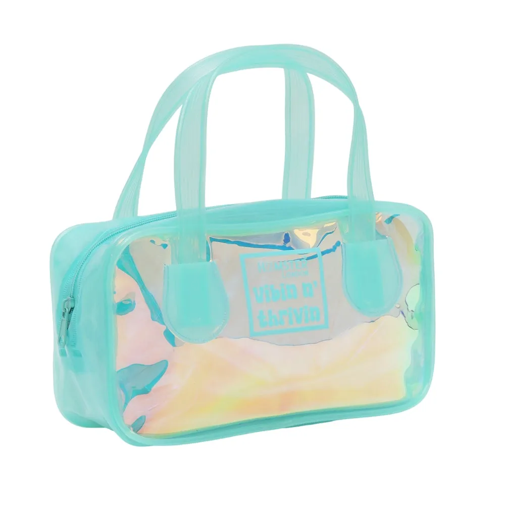 Hamster London Hampton Tote Small Aqua