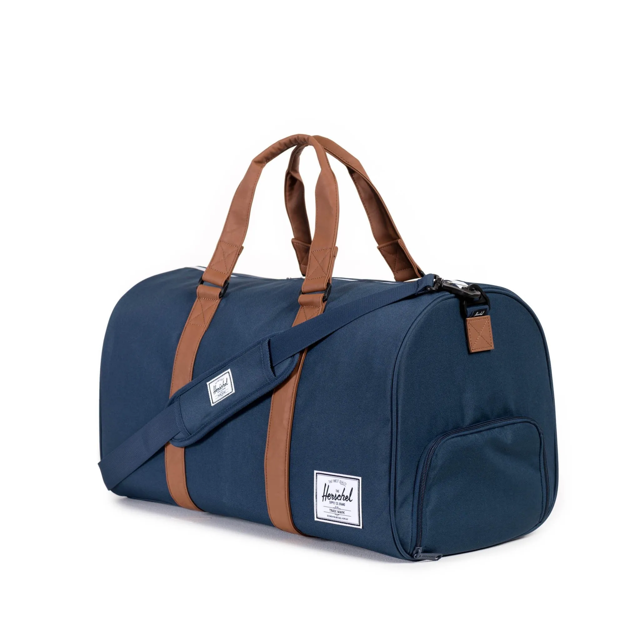 Herschel Novel Duffle 42.5L Navy/Tan Synthetic Leather