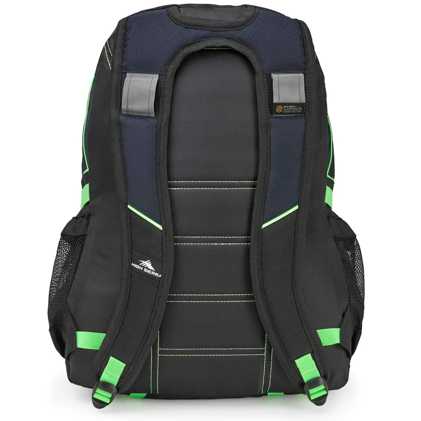 High Sierra Loop Backpack | 19 x 13.5 x 8.5-Inch | Midnight Blue/Black/Lime