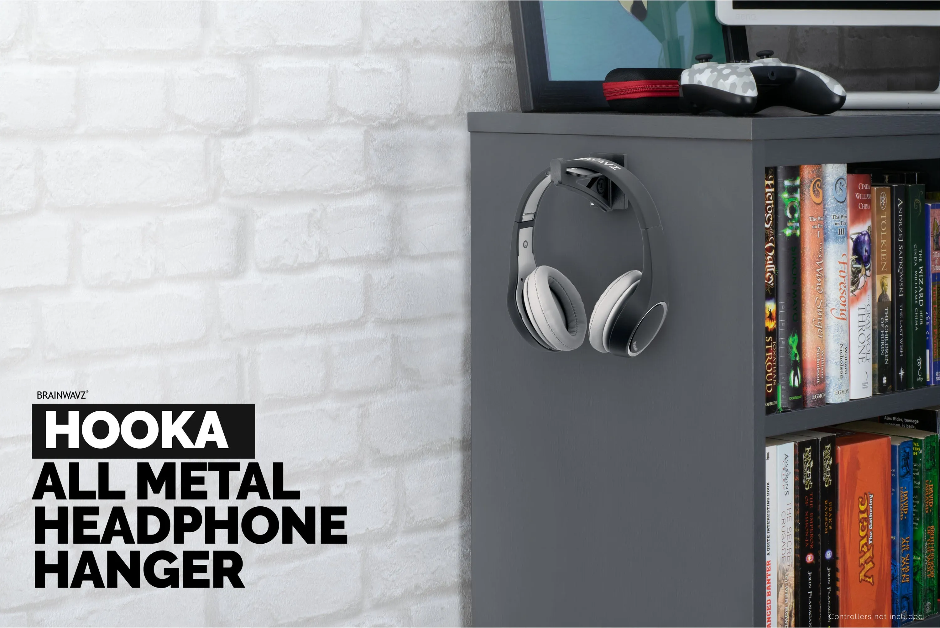 Hooka - The All Metal Headphone Hanger Stand