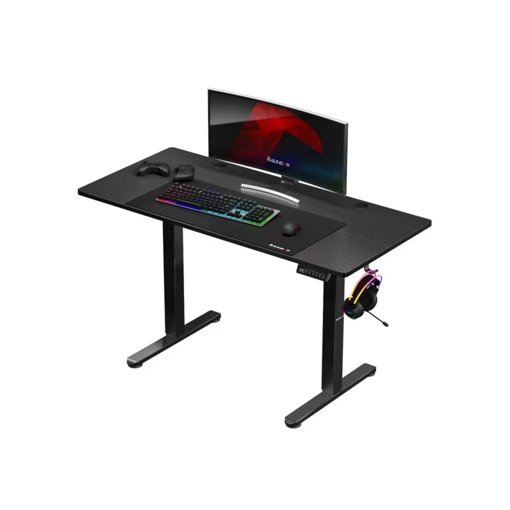 Huzaro Hero 8.2 Electric Gaming Desk Black