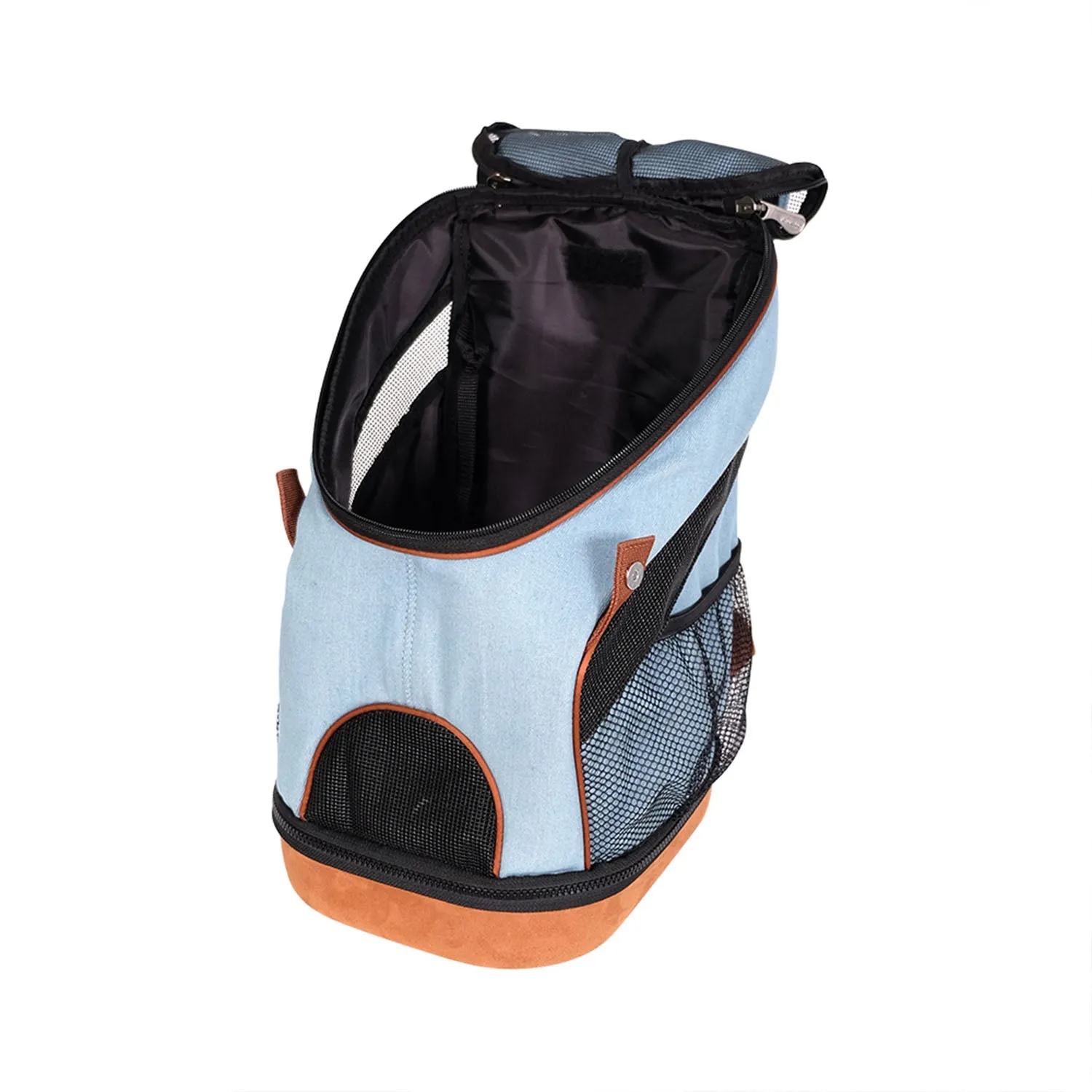 Ibiyaya Denim Fun Lightweight Pet Backpack