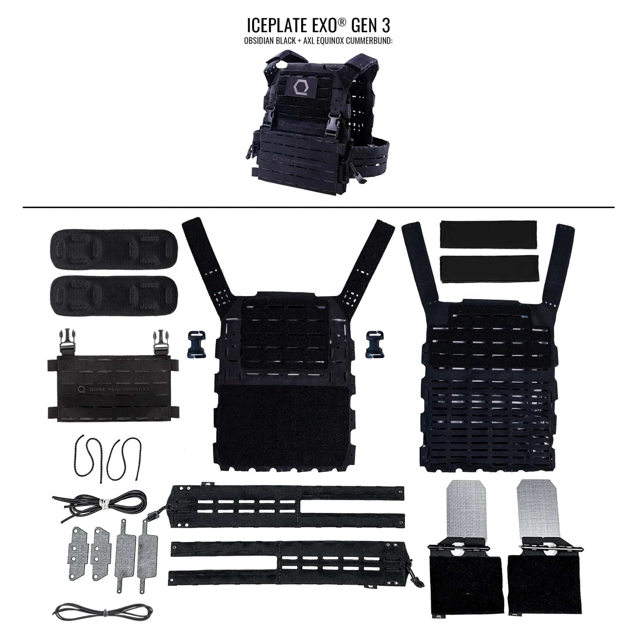 ICEPLATE EXO® Gen 3 Ultralight Minimalist Plate Carrier