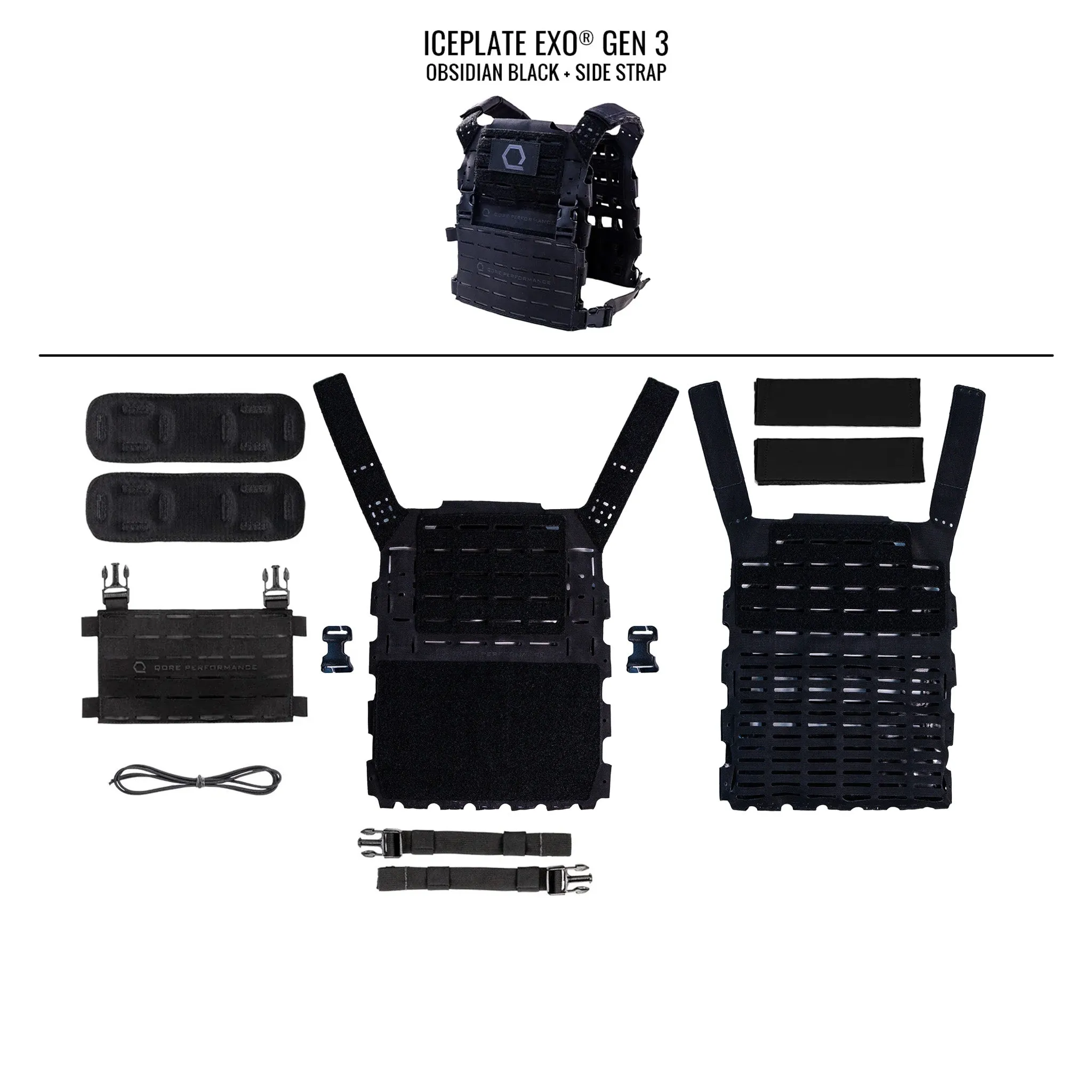 ICEPLATE EXO® Gen 3 Ultralight Minimalist Plate Carrier