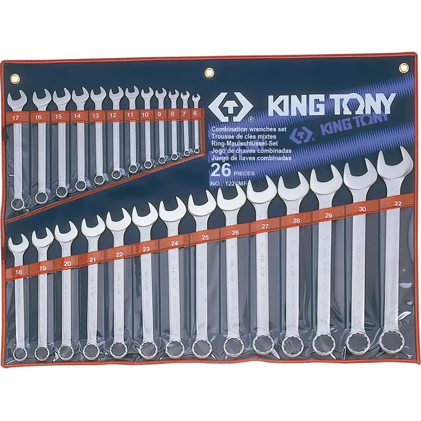 King Tony 1226MR Spanner Set Combi - 26 Pieces