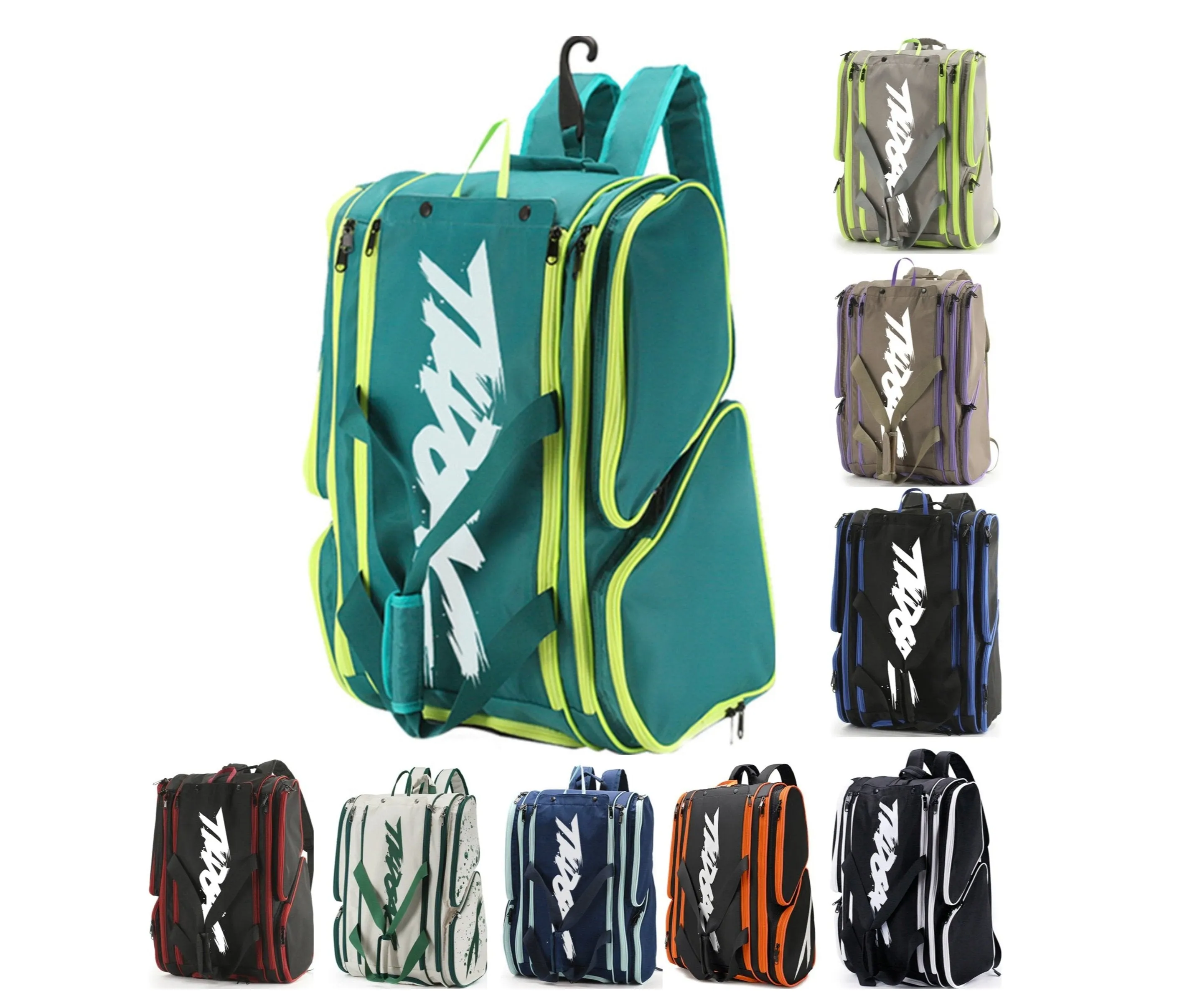 Large Capacity Gym & Sports Backpack – Perfect for Pickleball, Tennis, Camping & Hiking| 61-P2439