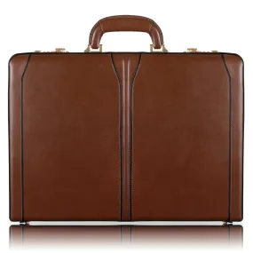 LAWSON | 4.25” Leather Attaché Briefcase