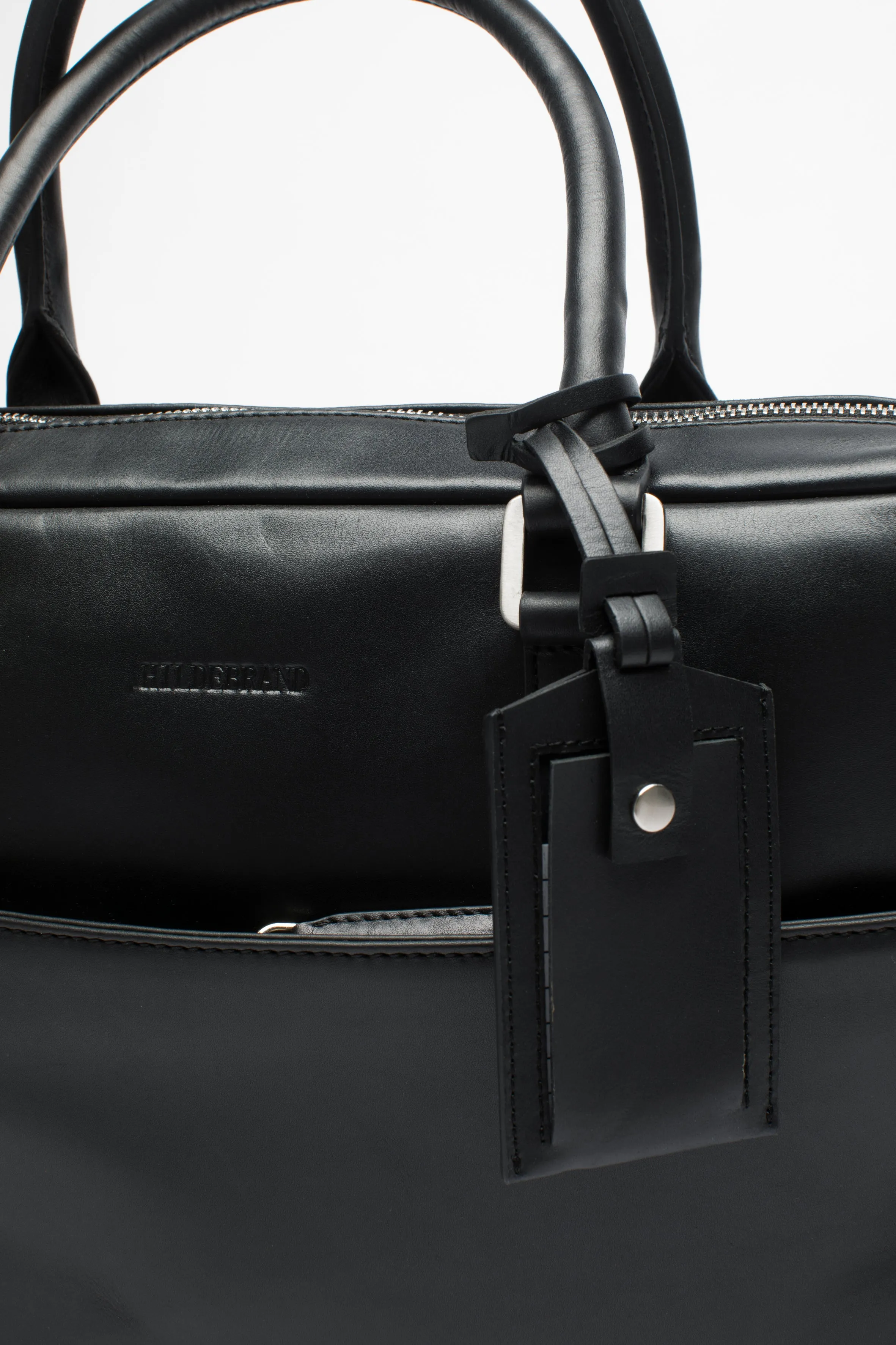 Leather Briefcase Black