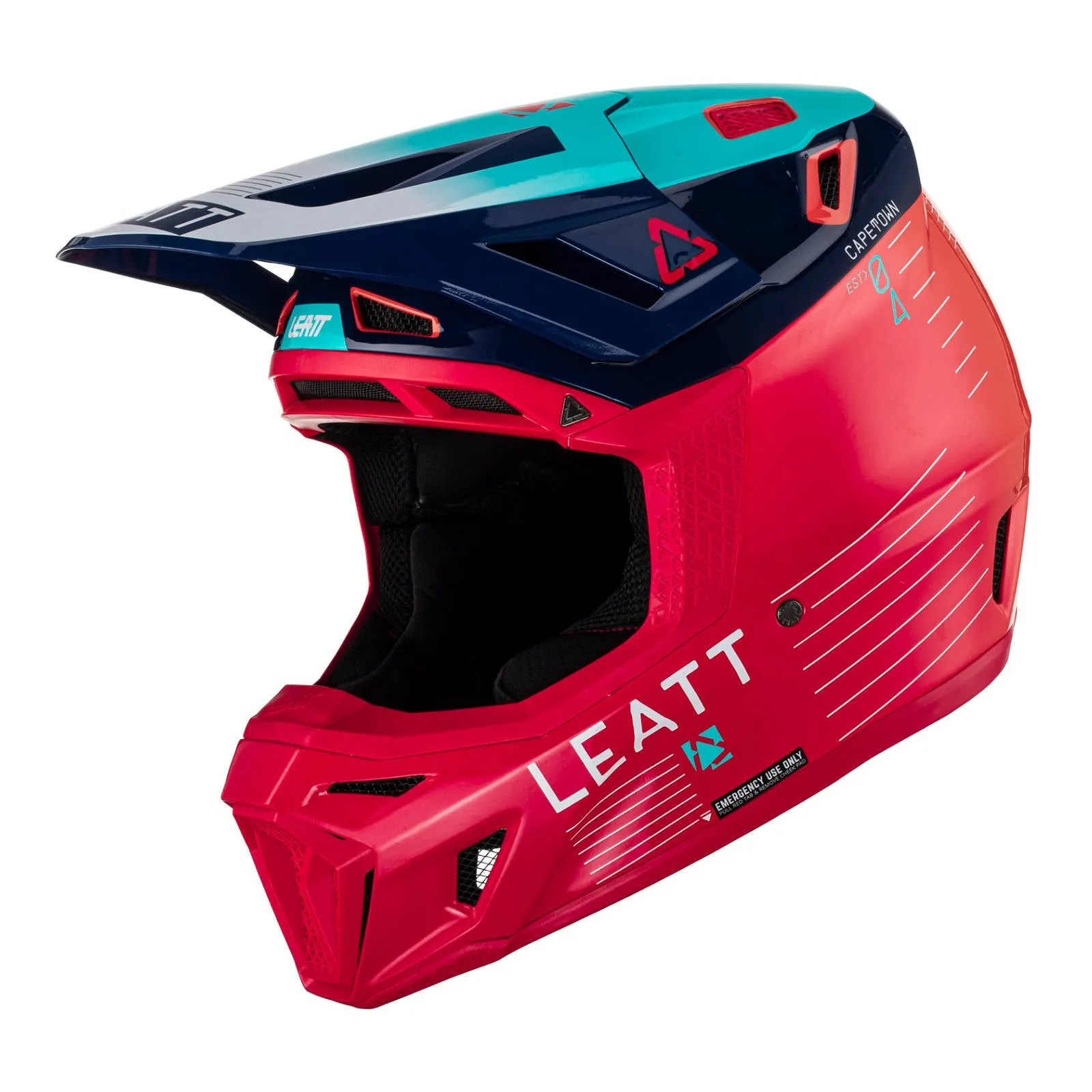 Leatt 2023 8.5 Helmet & Goggle Kit - Red