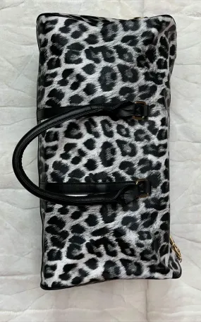 Leopard Duffle Bag**