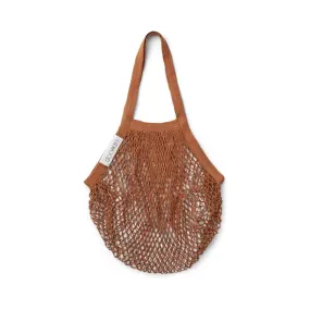 Liewood Mesi Mesh Tote Bag in Terracotta