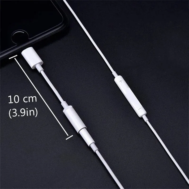 Lightning Headphone Adapter for iPhone - Seamless 3.5mm Audio Cable