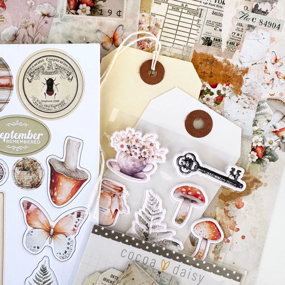 Little Bee Cottage Scrapbooking Kit - Choose Your Add On - September 2024