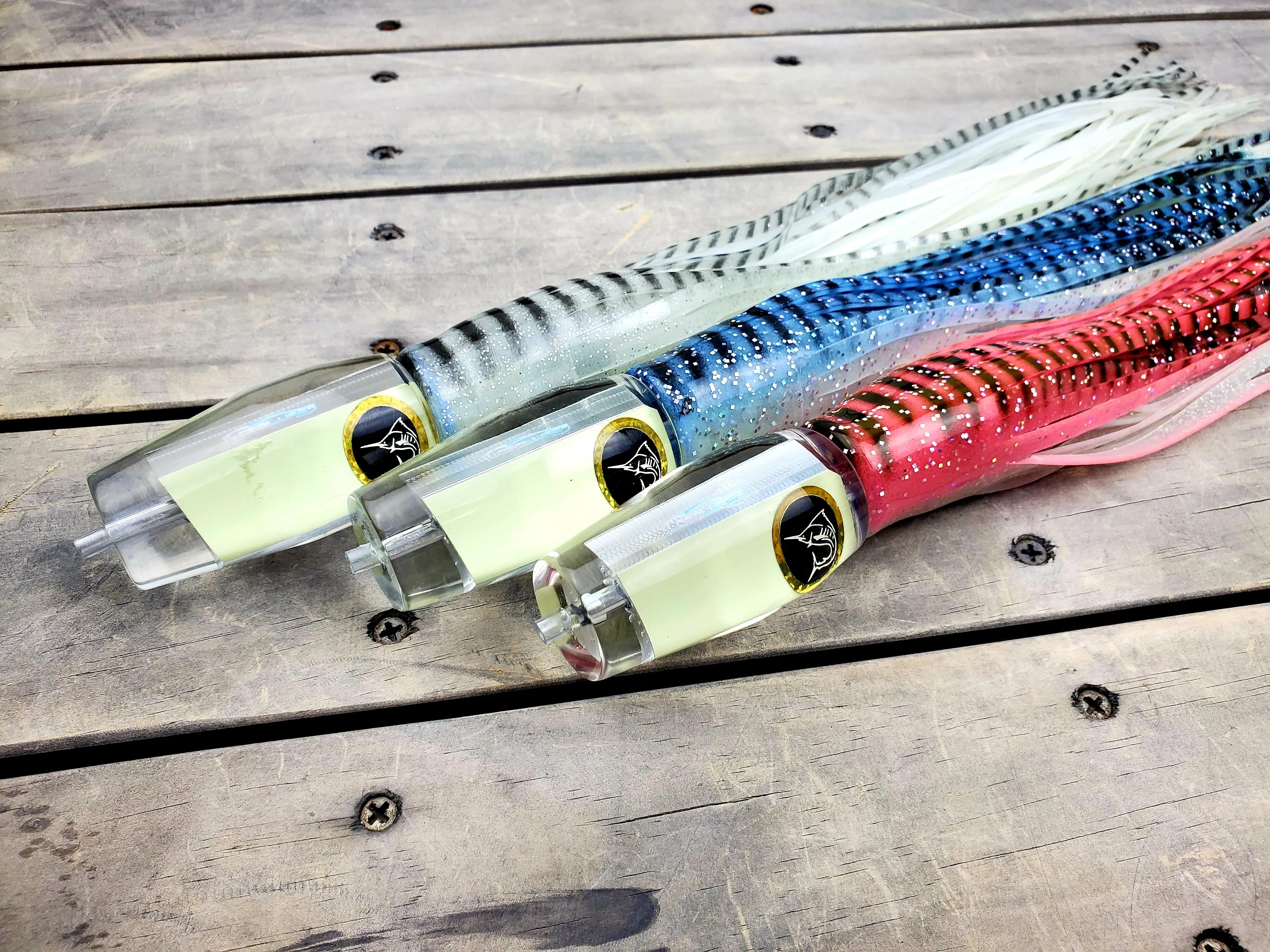 Lobo Lures Bigeye Super Glow Trolling Lure Pack