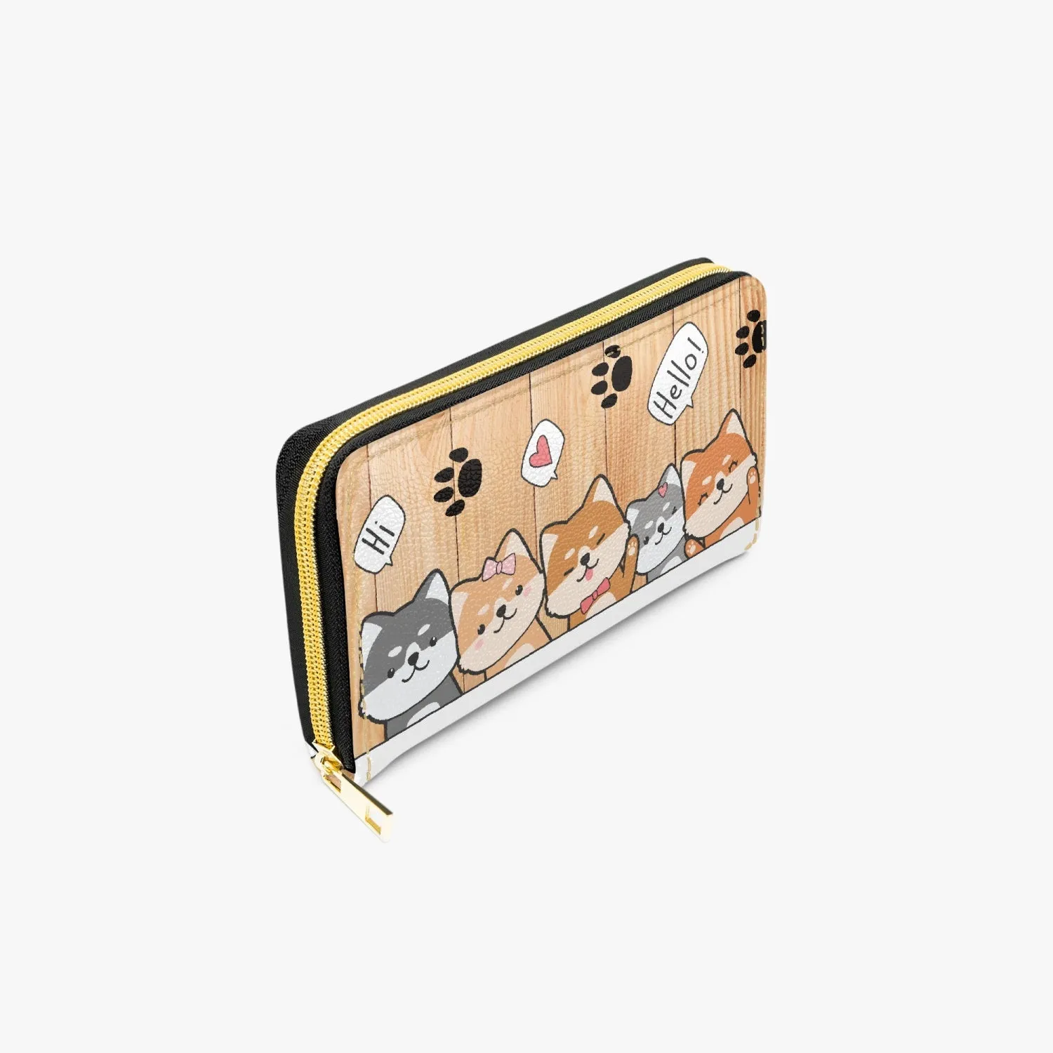 Long Type Zipper Purse, Cats, awd-614