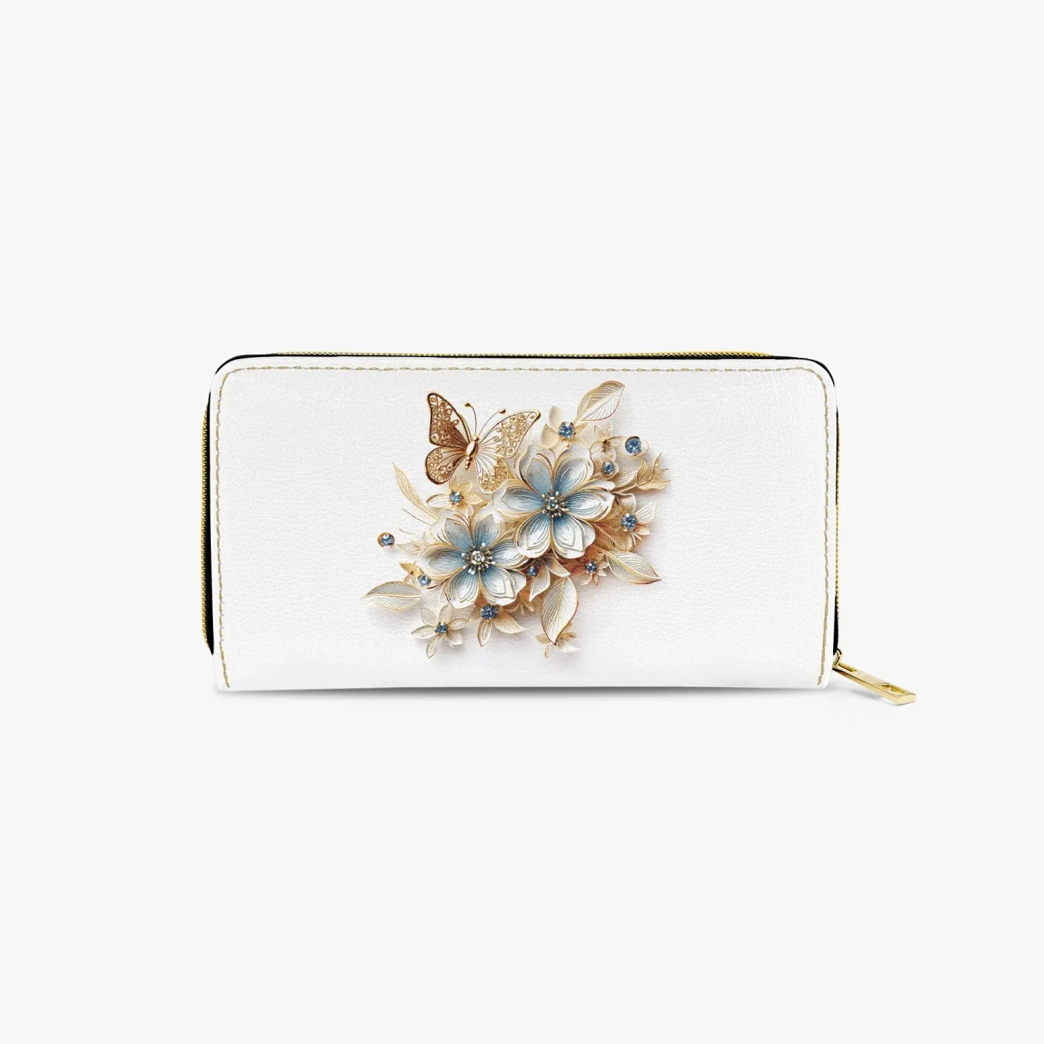 Long Type Zipper Purse - Rooster