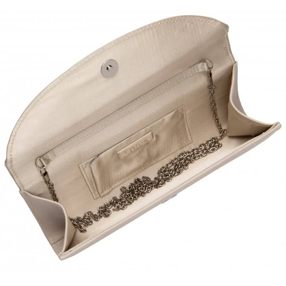 Lotus Claire ULG056 Nude Clutch Bag