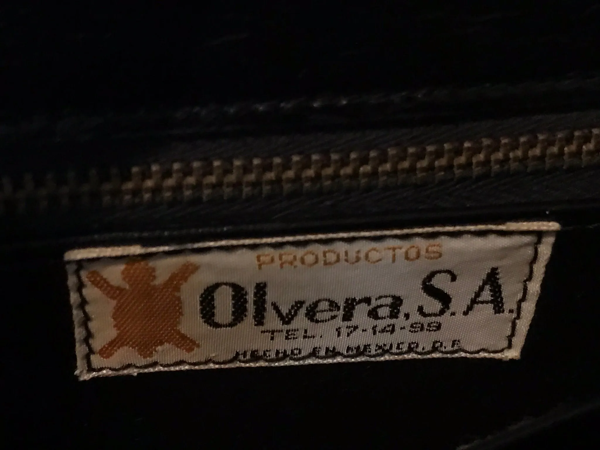 <€€ Vintage Womens OLVERA SA Horsehair Purse Bag Front Closure Retired