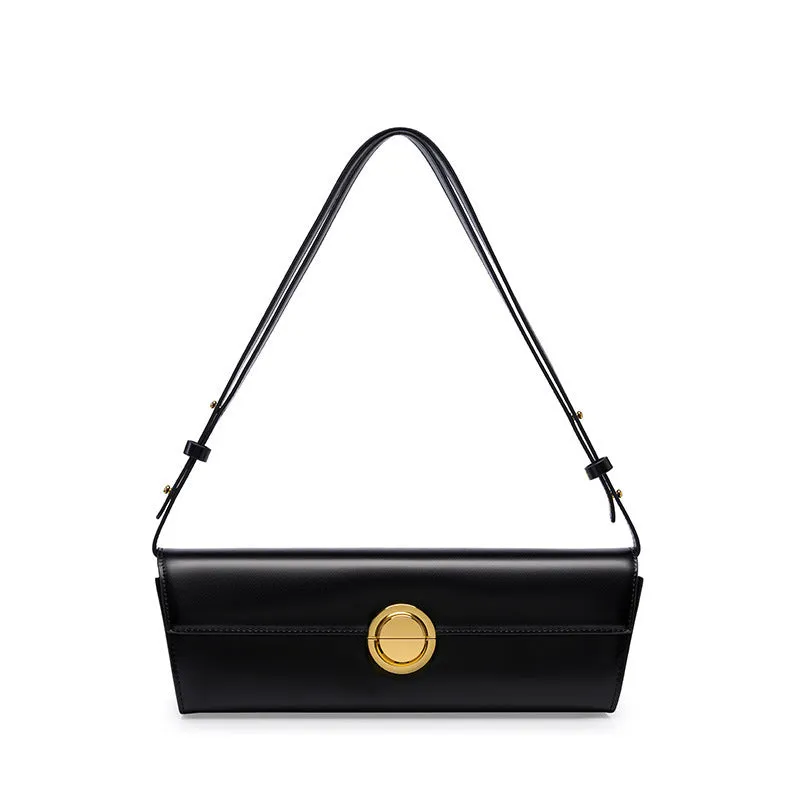 Luxury Defined: Genuine Leather Women's High-Grade Clutch Bag