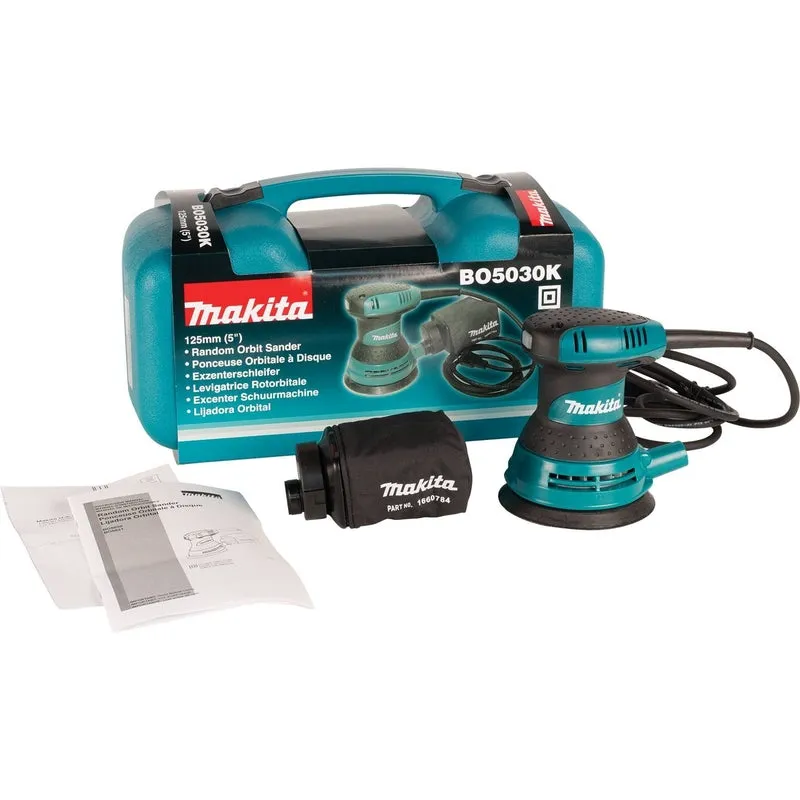 Makita 3 amps Corded 4-7/8 in. Random Orbit Sander