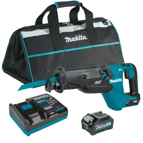 Makita GRJ02M1 40V max XGT® Brushless Cordless AVT® Orbital Recipro Saw Kit (4.0Ah)