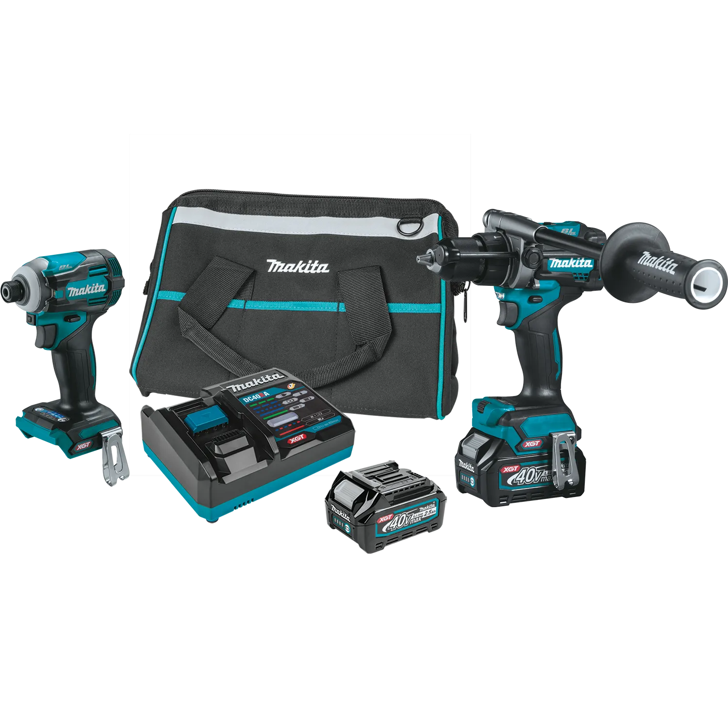 Makita GT200D 40V Max XGT Brushless Cordless 2-Tool Combo Kit