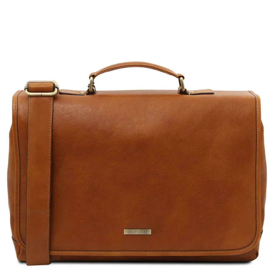 Mantova Leather Briefcase Bag