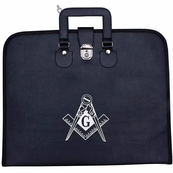 Masonic Regalia Provincial Full Dress Square Compass Apron Case [Multiple Colors]