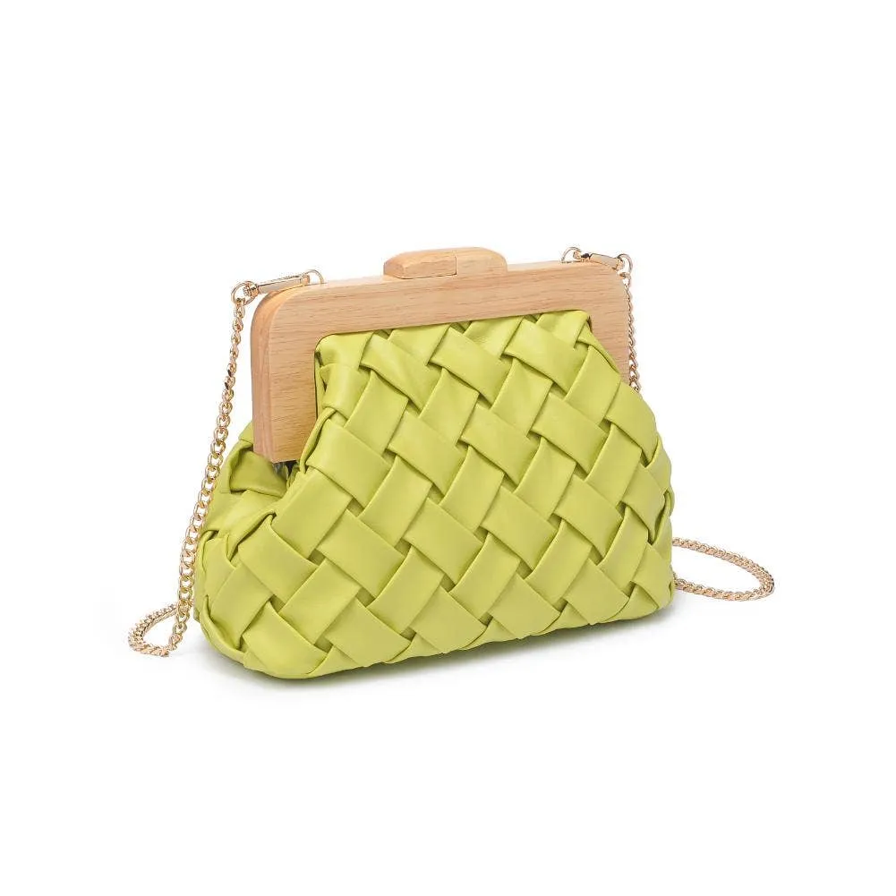 Matilda Woven Crossbody Clutch Bag